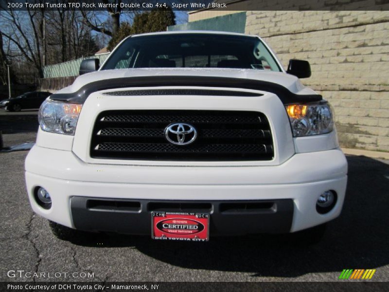 Super White / Black 2009 Toyota Tundra TRD Rock Warrior Double Cab 4x4