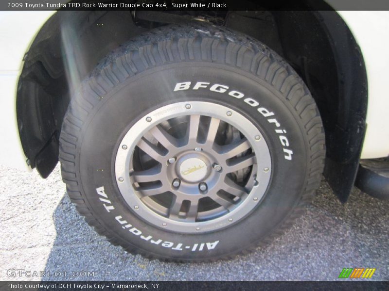 Super White / Black 2009 Toyota Tundra TRD Rock Warrior Double Cab 4x4