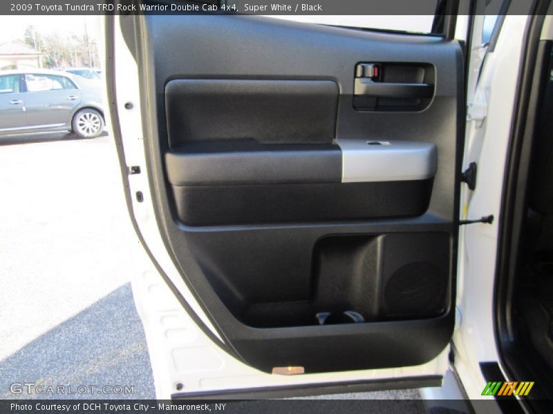 Super White / Black 2009 Toyota Tundra TRD Rock Warrior Double Cab 4x4