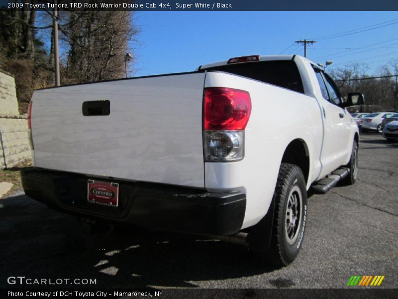 Super White / Black 2009 Toyota Tundra TRD Rock Warrior Double Cab 4x4