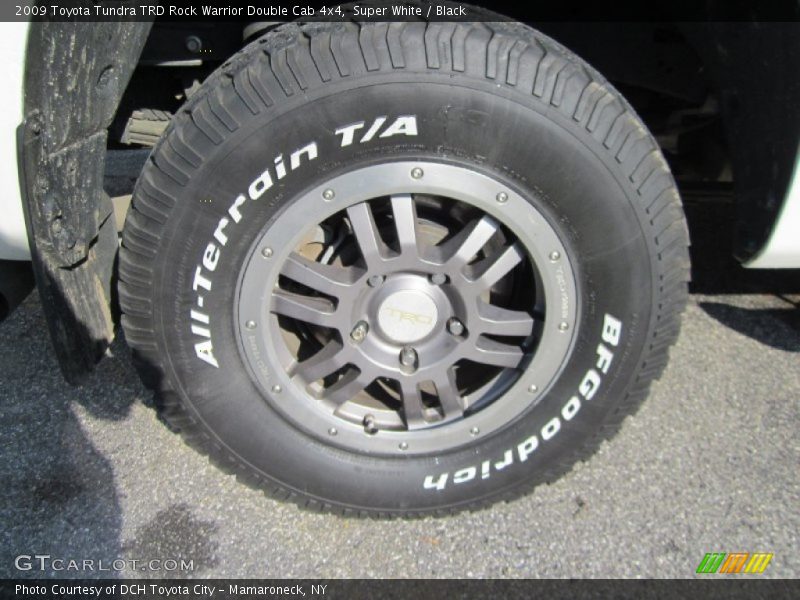Super White / Black 2009 Toyota Tundra TRD Rock Warrior Double Cab 4x4