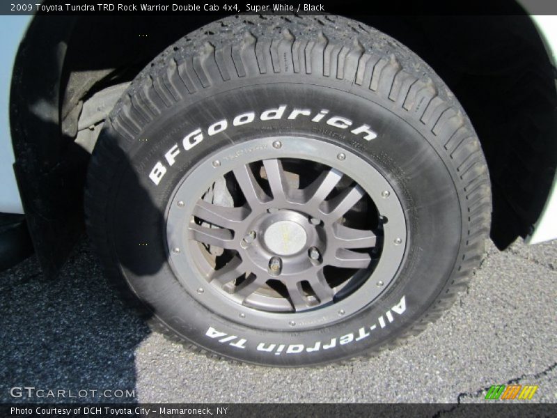 Super White / Black 2009 Toyota Tundra TRD Rock Warrior Double Cab 4x4