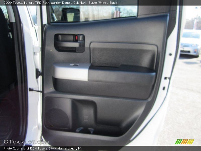 Super White / Black 2009 Toyota Tundra TRD Rock Warrior Double Cab 4x4