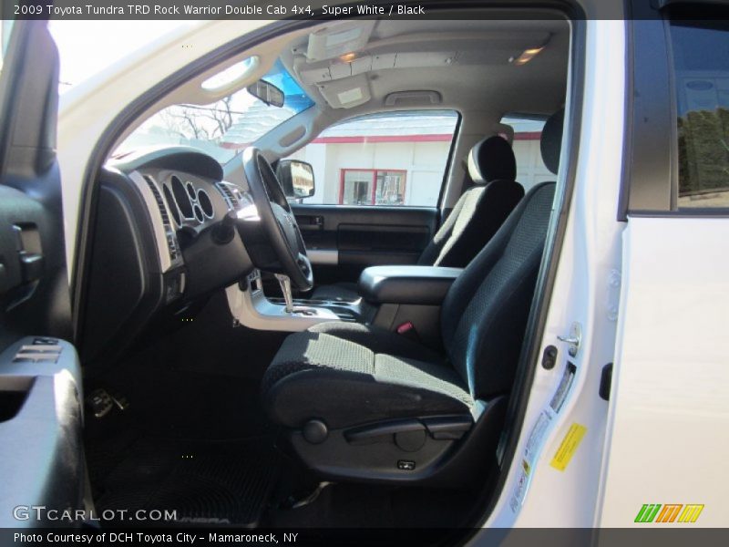 Super White / Black 2009 Toyota Tundra TRD Rock Warrior Double Cab 4x4