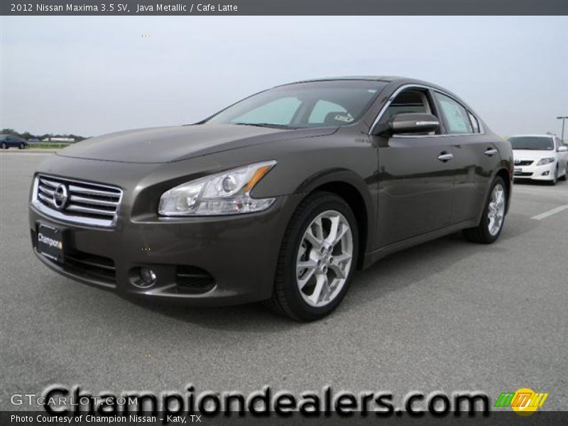 Java Metallic / Cafe Latte 2012 Nissan Maxima 3.5 SV
