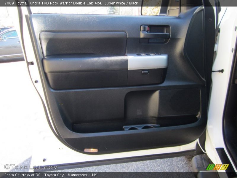 Super White / Black 2009 Toyota Tundra TRD Rock Warrior Double Cab 4x4