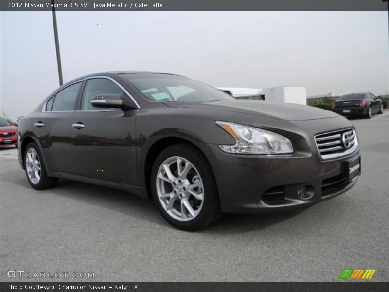 Java Metallic / Cafe Latte 2012 Nissan Maxima 3.5 SV