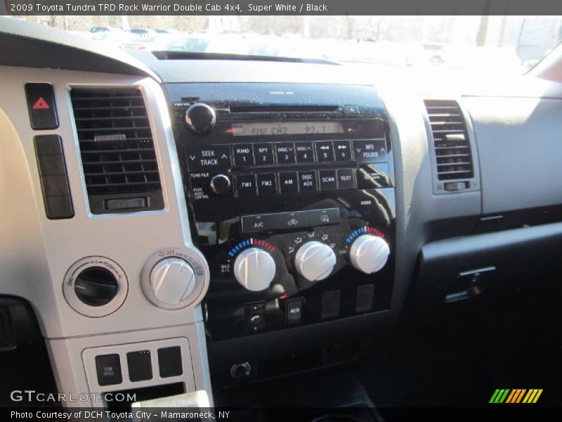 Super White / Black 2009 Toyota Tundra TRD Rock Warrior Double Cab 4x4