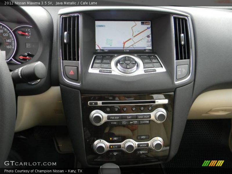 Java Metallic / Cafe Latte 2012 Nissan Maxima 3.5 SV