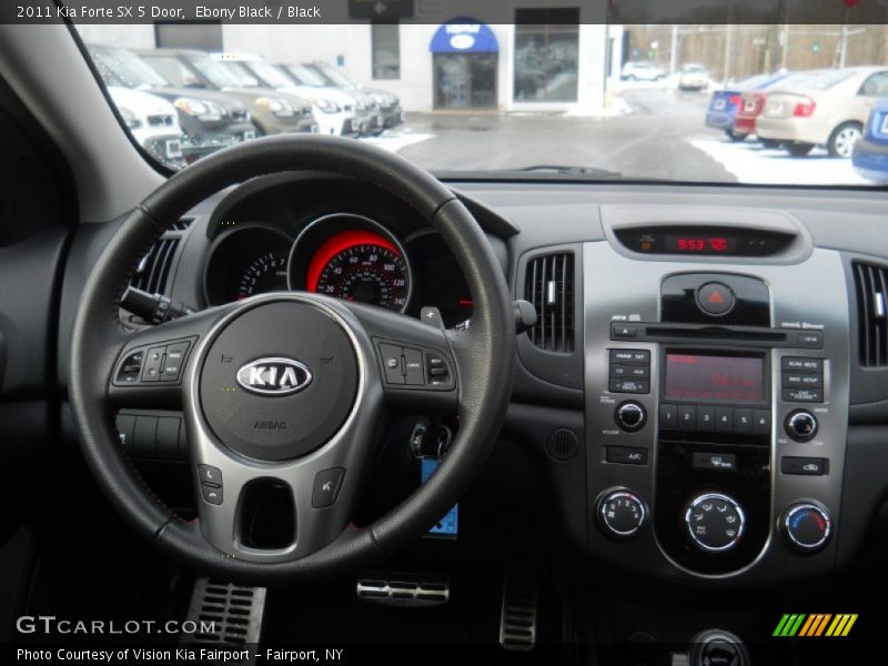 Dashboard of 2011 Forte SX 5 Door