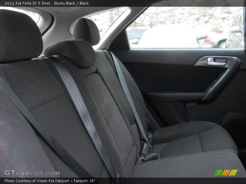 Ebony Black / Black 2011 Kia Forte SX 5 Door