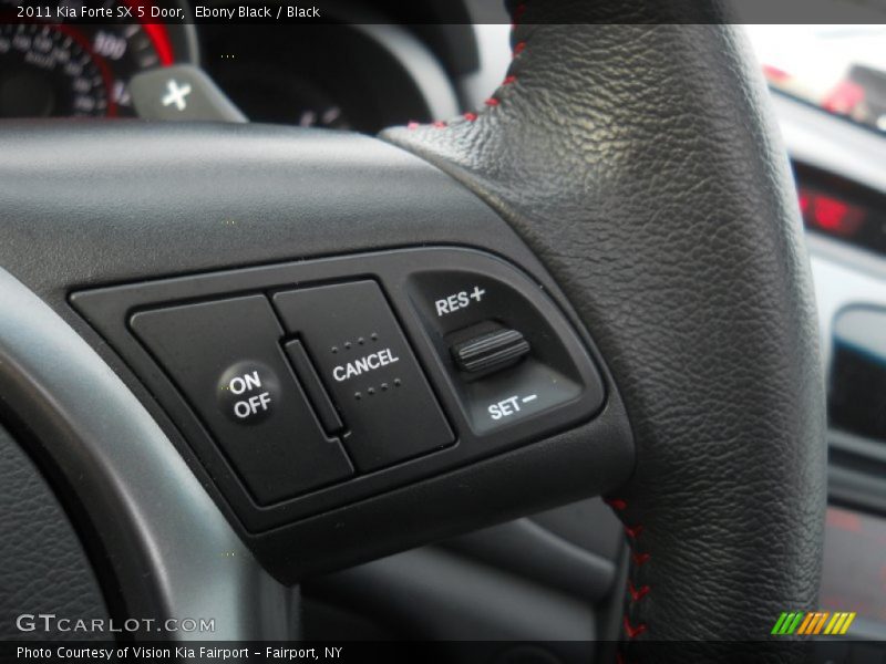 Controls of 2011 Forte SX 5 Door