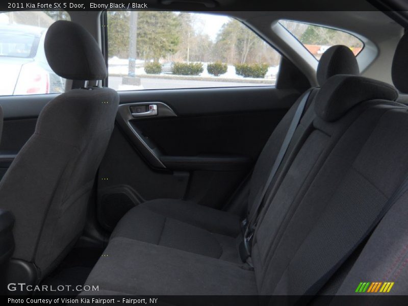 Ebony Black / Black 2011 Kia Forte SX 5 Door