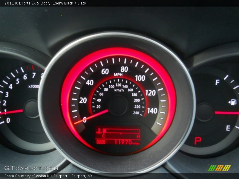  2011 Forte SX 5 Door SX 5 Door Gauges