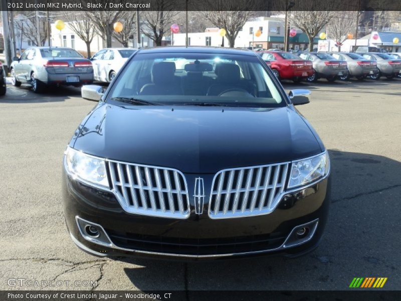 Black / Dark Charcoal 2012 Lincoln MKZ Hybrid