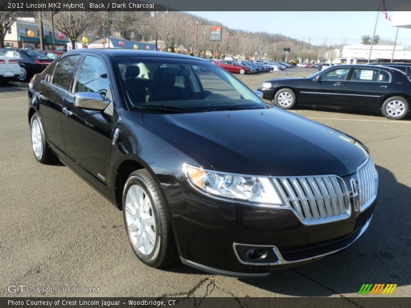 Front 3/4 View of 2012 MKZ Hybrid