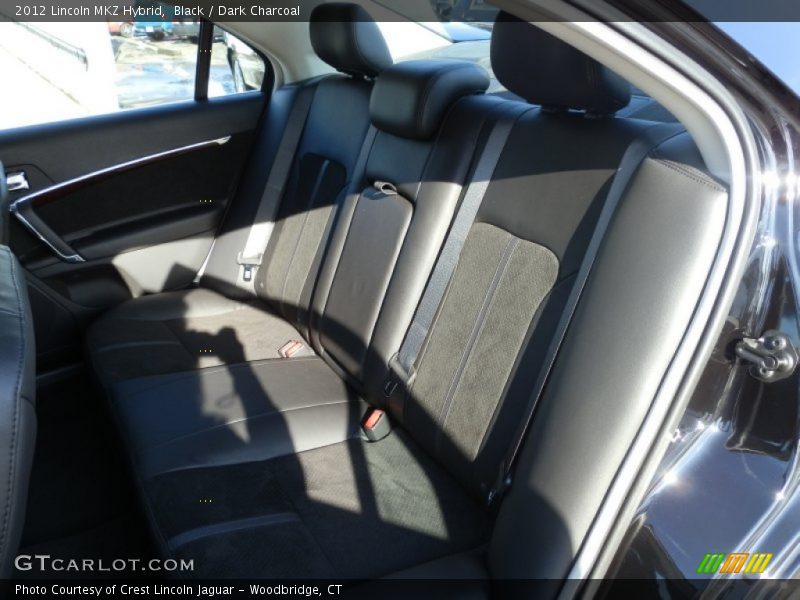 Black / Dark Charcoal 2012 Lincoln MKZ Hybrid