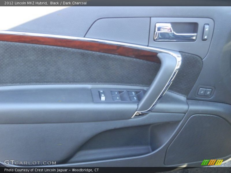 Black / Dark Charcoal 2012 Lincoln MKZ Hybrid