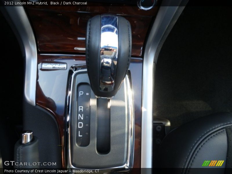 Black / Dark Charcoal 2012 Lincoln MKZ Hybrid