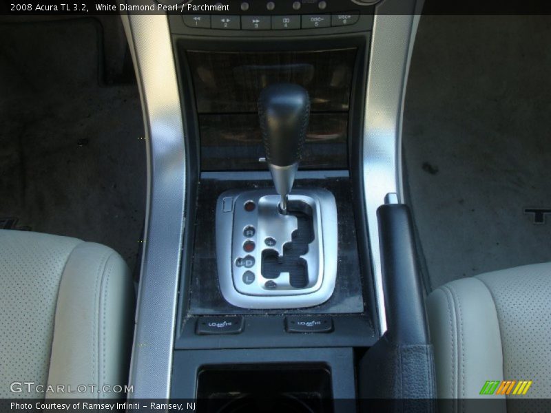 White Diamond Pearl / Parchment 2008 Acura TL 3.2
