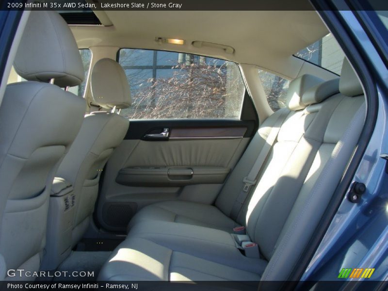 Lakeshore Slate / Stone Gray 2009 Infiniti M 35x AWD Sedan