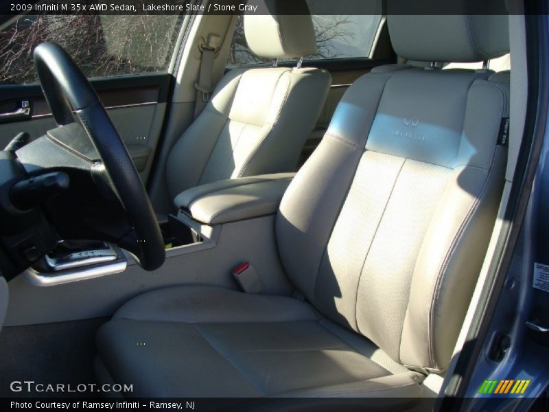 Lakeshore Slate / Stone Gray 2009 Infiniti M 35x AWD Sedan