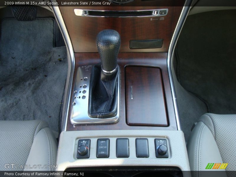 Lakeshore Slate / Stone Gray 2009 Infiniti M 35x AWD Sedan