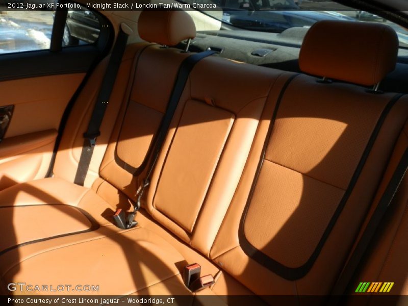 Midnight Black / London Tan/Warm Charcoal 2012 Jaguar XF Portfolio