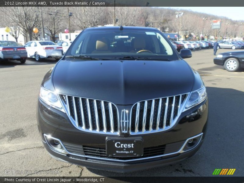 Tuxedo Black Metallic / Canyon 2012 Lincoln MKX AWD