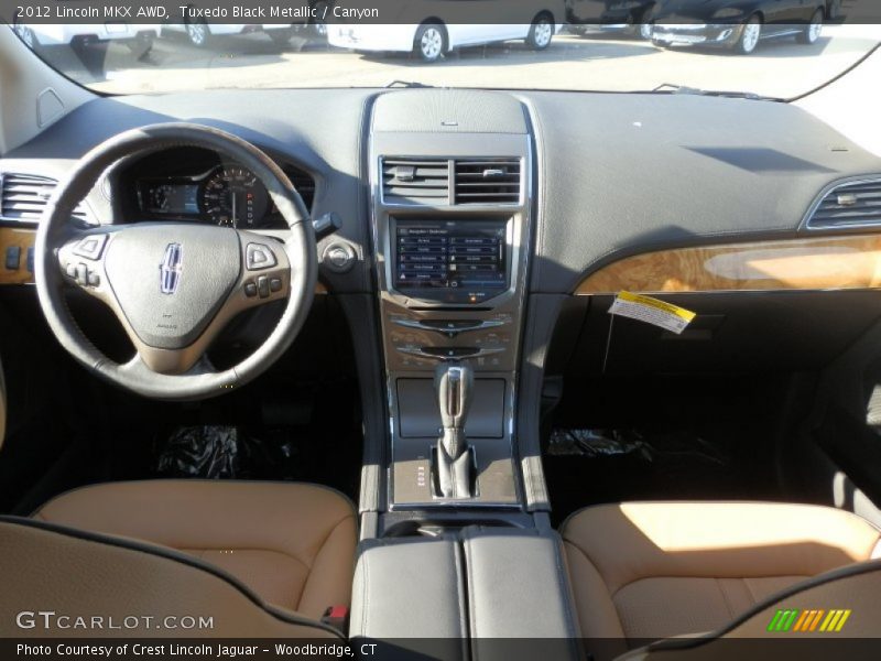 Tuxedo Black Metallic / Canyon 2012 Lincoln MKX AWD