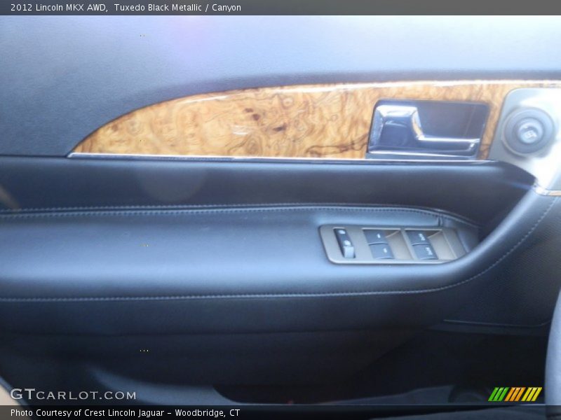 Tuxedo Black Metallic / Canyon 2012 Lincoln MKX AWD
