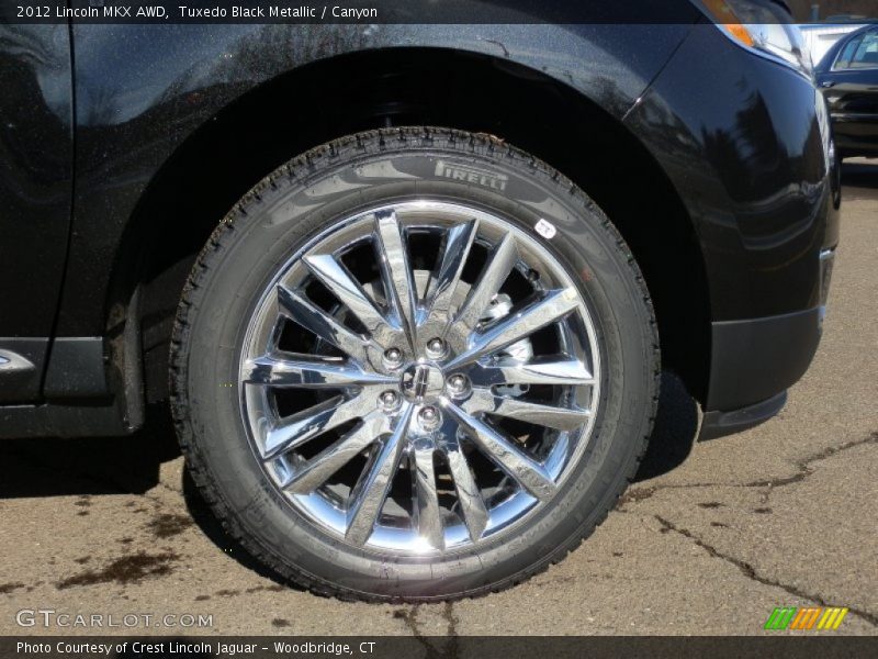 Tuxedo Black Metallic / Canyon 2012 Lincoln MKX AWD