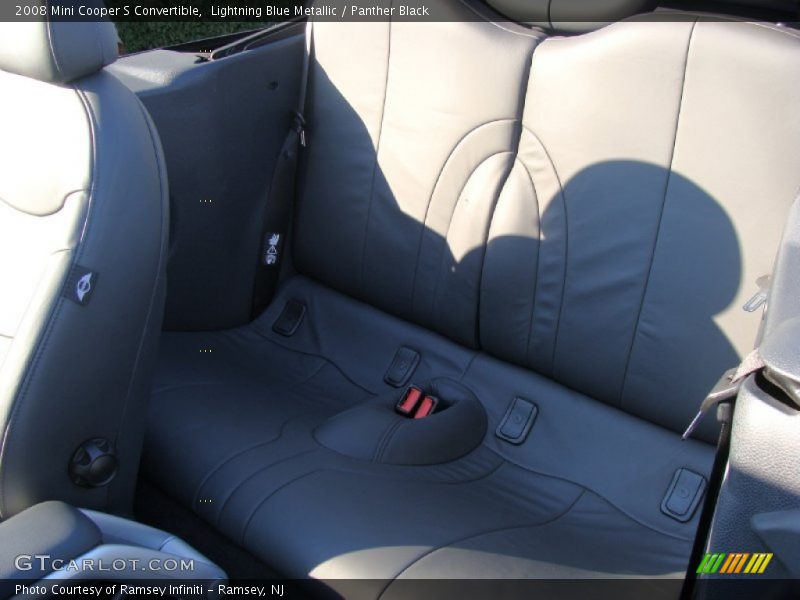 Lightning Blue Metallic / Panther Black 2008 Mini Cooper S Convertible