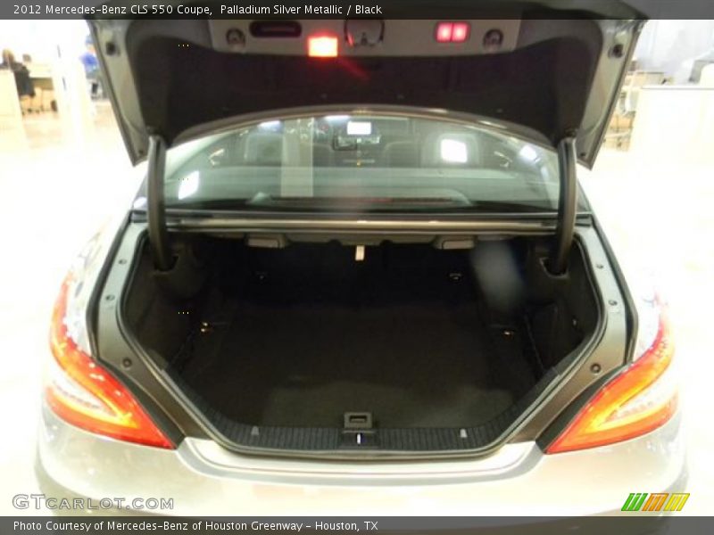 Palladium Silver Metallic / Black 2012 Mercedes-Benz CLS 550 Coupe