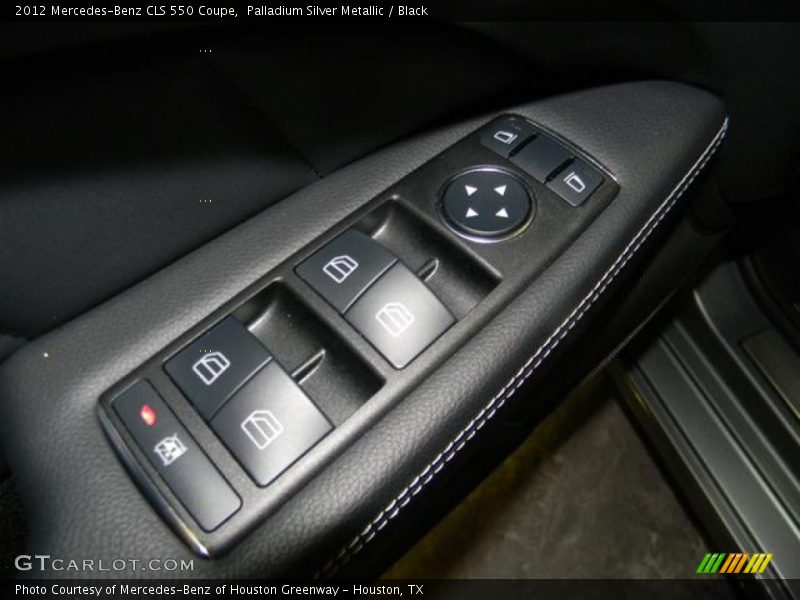 Palladium Silver Metallic / Black 2012 Mercedes-Benz CLS 550 Coupe