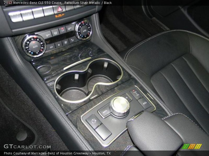 Palladium Silver Metallic / Black 2012 Mercedes-Benz CLS 550 Coupe