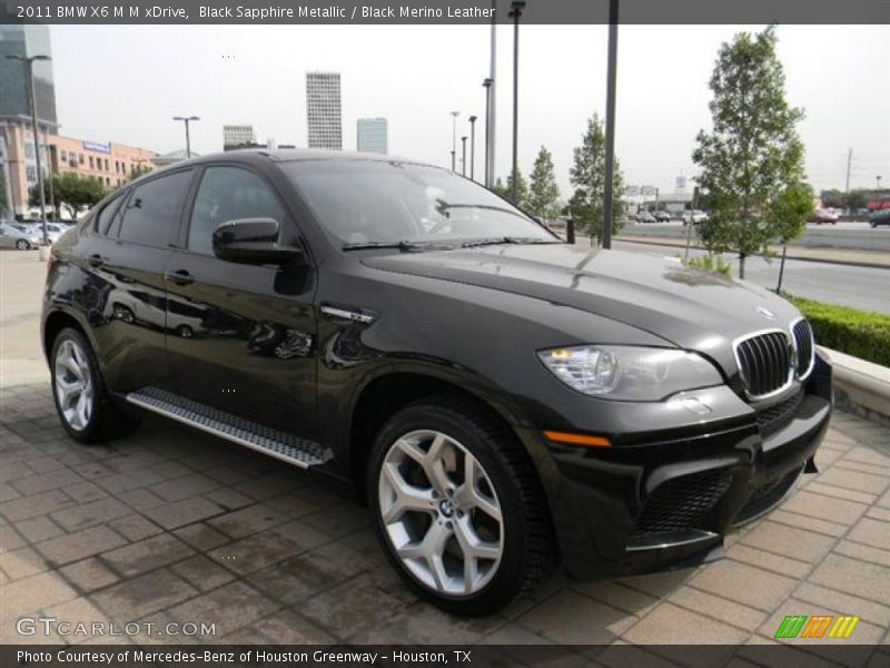 Front 3/4 View of 2011 X6 M M xDrive