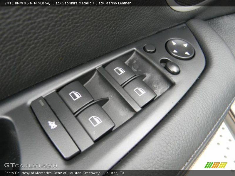 Black Sapphire Metallic / Black Merino Leather 2011 BMW X6 M M xDrive