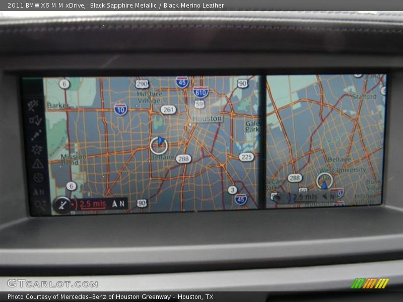 Navigation of 2011 X6 M M xDrive