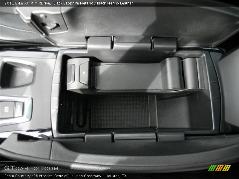 Black Sapphire Metallic / Black Merino Leather 2011 BMW X6 M M xDrive