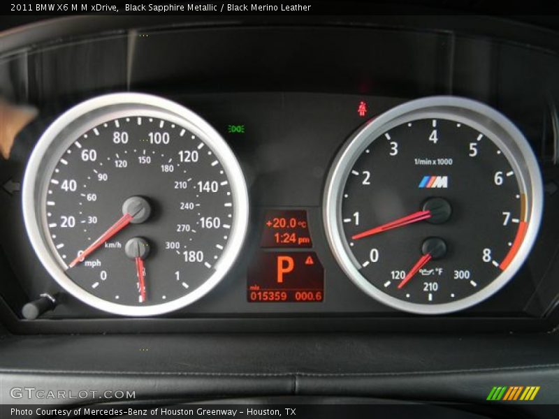  2011 X6 M M xDrive M xDrive Gauges