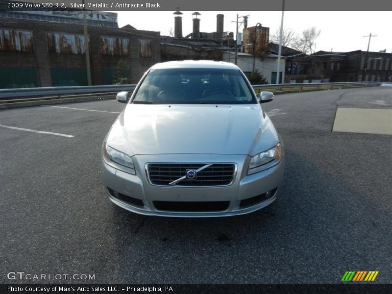 Silver Metallic / Anthracite Black 2009 Volvo S80 3.2