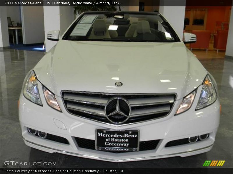 Arctic White / Almond/Black 2011 Mercedes-Benz E 350 Cabriolet
