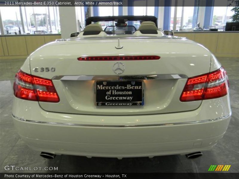 Arctic White / Almond/Black 2011 Mercedes-Benz E 350 Cabriolet