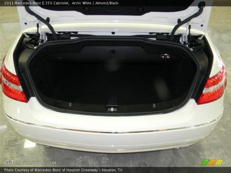 Arctic White / Almond/Black 2011 Mercedes-Benz E 350 Cabriolet