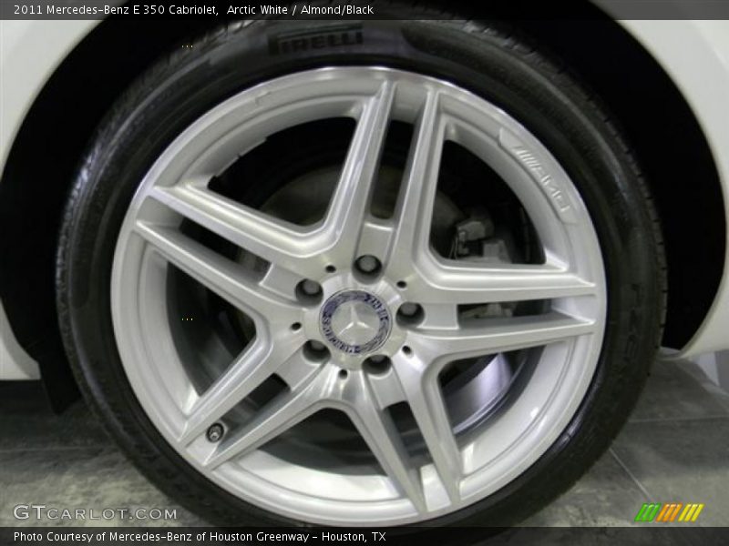 Arctic White / Almond/Black 2011 Mercedes-Benz E 350 Cabriolet