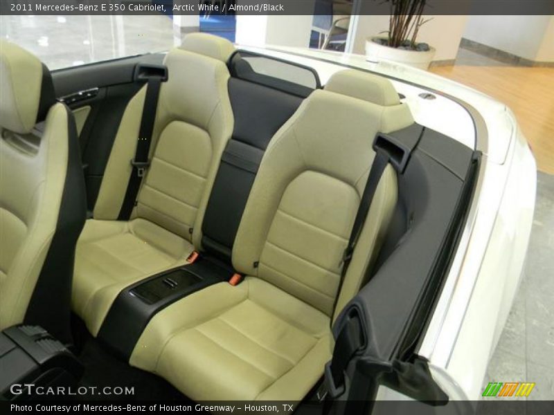 Arctic White / Almond/Black 2011 Mercedes-Benz E 350 Cabriolet
