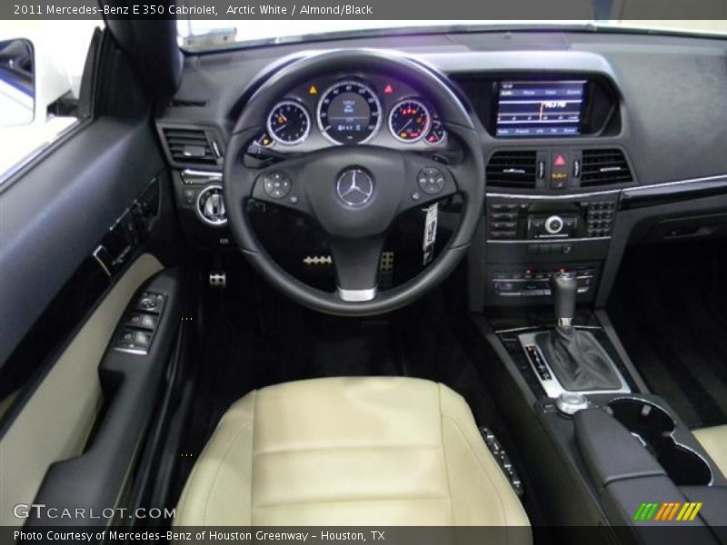 Arctic White / Almond/Black 2011 Mercedes-Benz E 350 Cabriolet