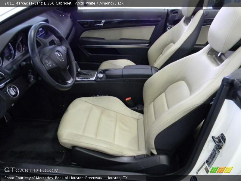 Arctic White / Almond/Black 2011 Mercedes-Benz E 350 Cabriolet