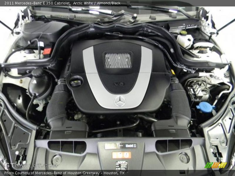Arctic White / Almond/Black 2011 Mercedes-Benz E 350 Cabriolet